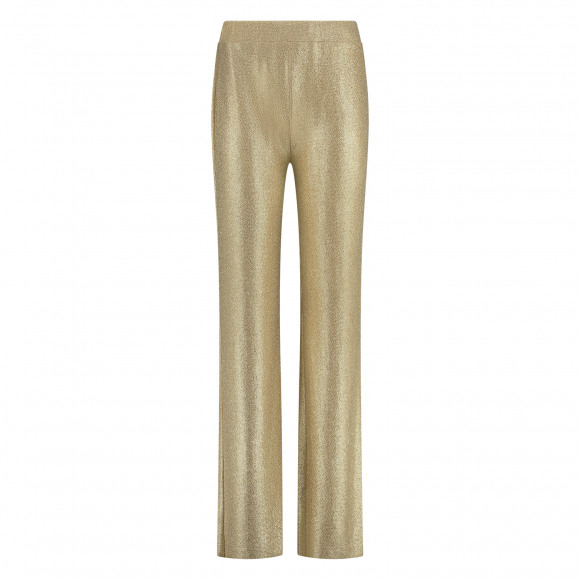 Nukus - Geel | Dames | Broek | Geel | XXL | regular | Kamst mode