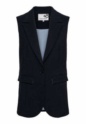 &Co - Blauw | Dames | Gilet | Blauw | 4XL | regular | Kamst mode