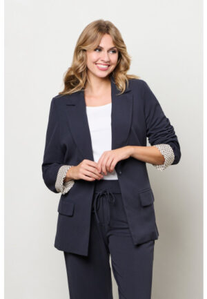 &Co - Blauw | Dames | Blazer | Blauw | 3XL | regular | Kamst mode