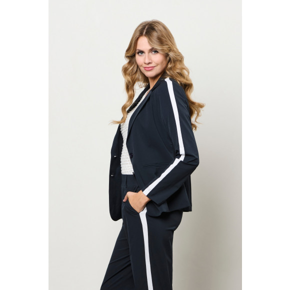 &Co - Blauw | Dames | Blazer | Blauw | XS | regular | Kamst mode