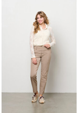 &Co - Beige | Dames | Broek | Beige | 3XL | regular | Kamst mode