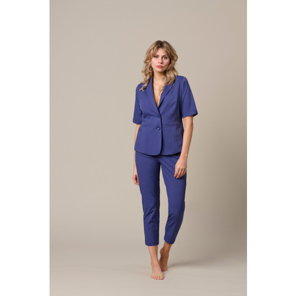 &Co - Blauw | Dames | Blazer | Blauw | 3XL | regular | Kamst mode