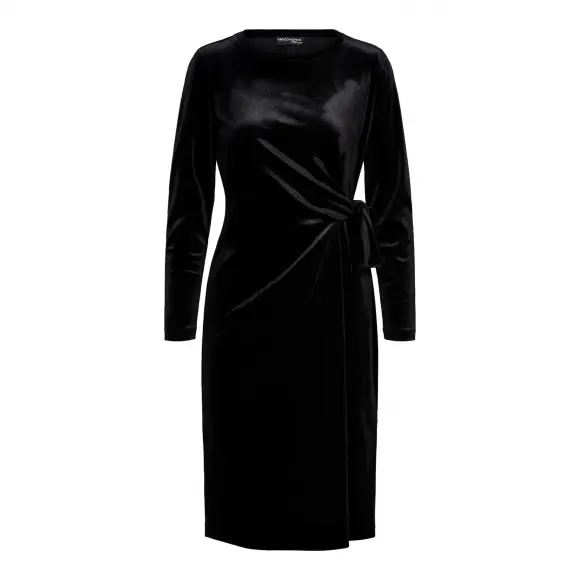 &Co - Zwart | Dames | Jurk | Zwart | L | regular | Kamst mode