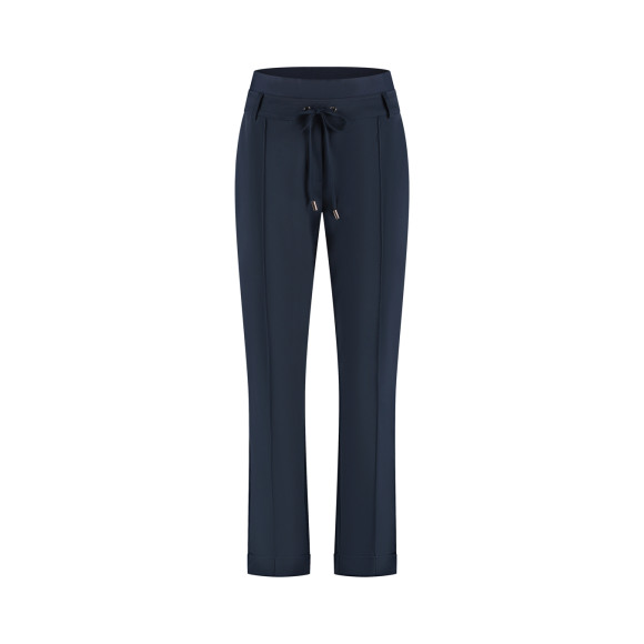 Lady day - Blauw | Dames | Broek | Blauw | M | regular | Kamst mode