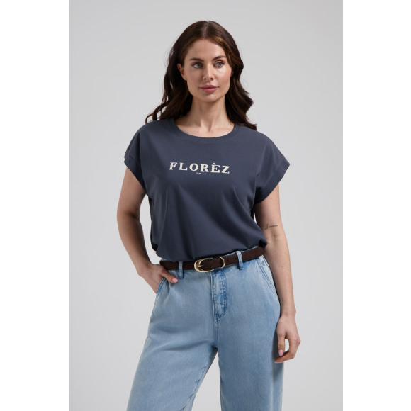 Florez - Blauw | Dames | Top | Blauw | XL | regular | Kamst mode