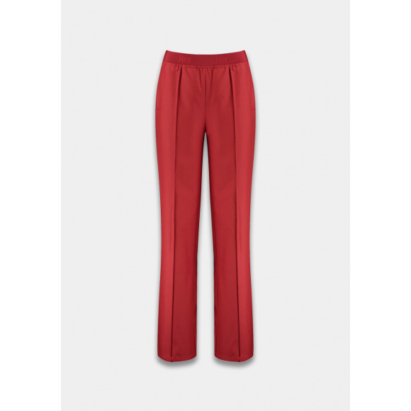 Harper & Yve - Rood | Dames | Broek | Rood | XXL | regular | Kamst mode