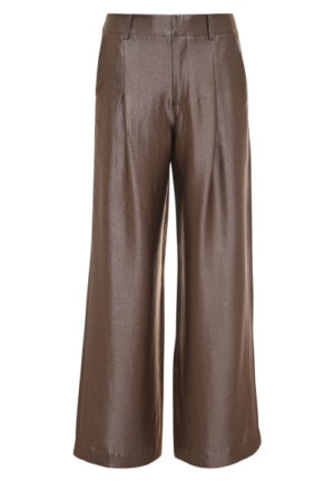Zizo - Grijs | Dames | Broek | Grijs | 46 | regular | Kamst mode