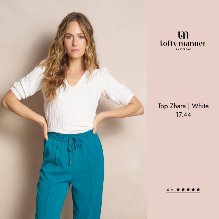 Top Zhara | White