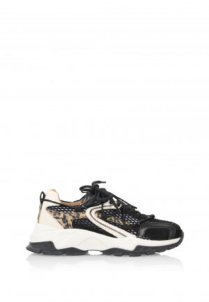 DWRS - Zwart | Dames | Sneaker | Zwart | 41 | regular | Kamst mode
