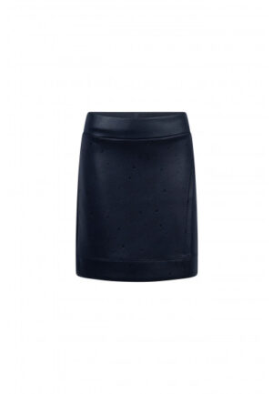 Jansen Amsterdam - Blauw | Dames | Rok | Blauw | XXL | regular | Kamst mode