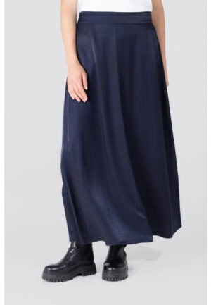 Jansen Amsterdam - Blauw | Dames | Rok | Blauw | 46 | regular | Kamst mode