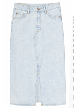 Garcia - Blauw | Dames | Rok | Blauw | M | regular | Kamst mode