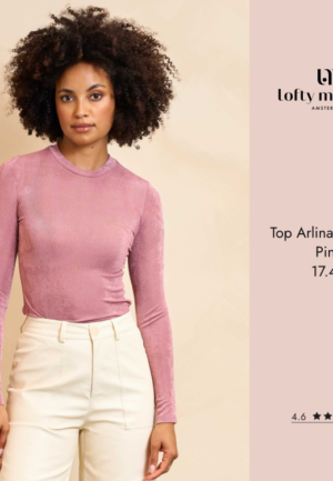 Top Arlina | Mauve Pink