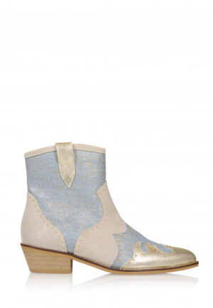 DWRS - Beige | Dames | Laarsje | Beige | 37 | regular | Kamst mode