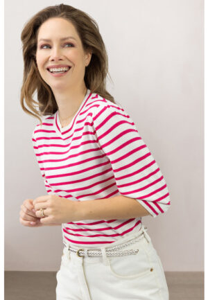 Label Dot - Roze | Dames | Top | Roze | 40 | regular | Kamst mode