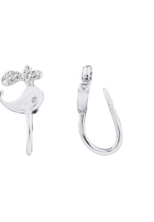 Zilver 925 Whale Oor Clips - Reverie
