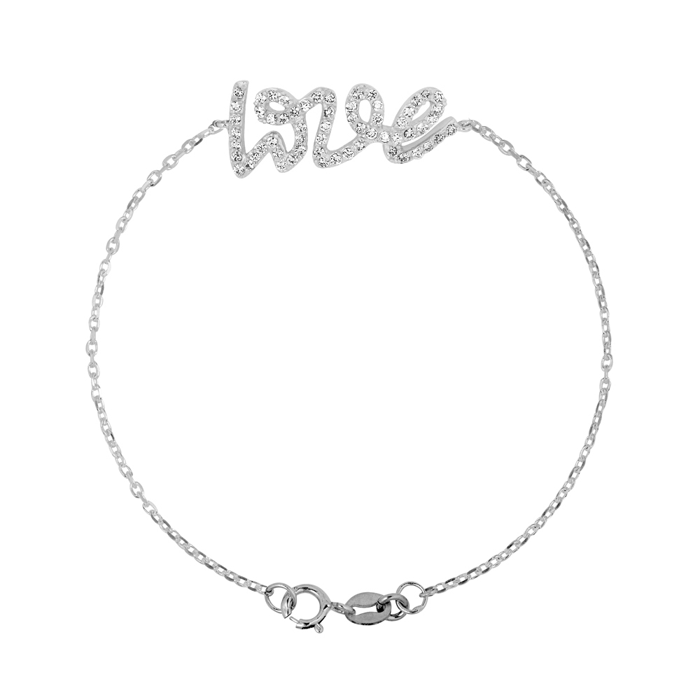 Gourmet Armband Love Jewelry Silver 925