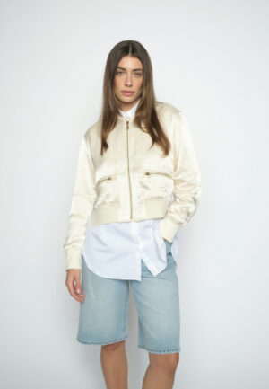Mos Mosh - Beige | Dames | Jasje | Beige | XL | regular | Kamst mode