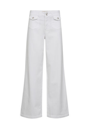 Mos Mosh - Wit | Dames | Broek | Wit | 34 | regular | Kamst mode