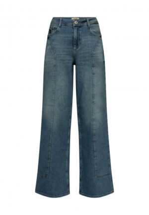 Mos Mosh - Blauw | Dames | Jeans | Blauw | 32 | regular | Kamst mode