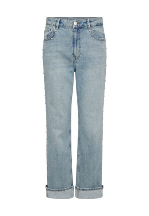 Mos Mosh - Blauw | Dames | Jeans | Blauw | 34 | regular | Kamst mode