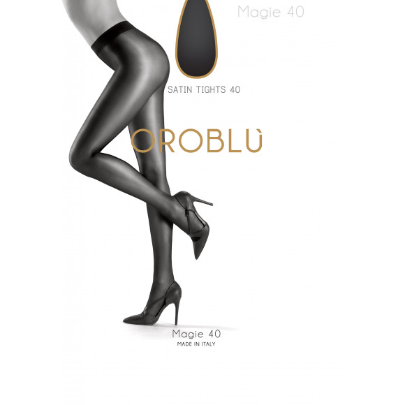 Oroblu - Zwart | Dames | Panty | Zwart | 48-50 | regular | Kamst mode