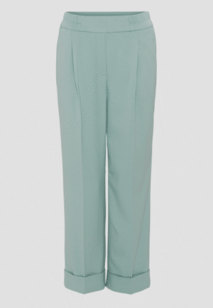 Opus - Groen | Dames | Broek | Groen | 44 | regular | Kamst mode