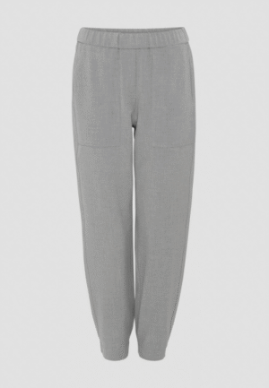 Opus - Grijs | Dames | Broek | Grijs | 44 | regular | Kamst mode