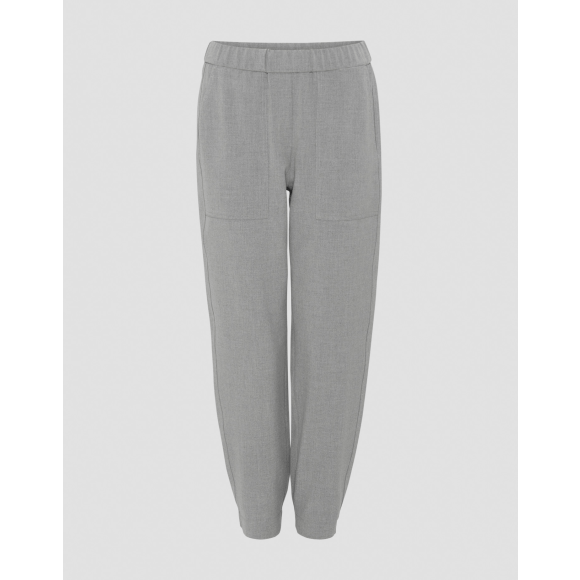 Opus - Grijs | Dames | Broek | Grijs | 44 | regular | Kamst mode