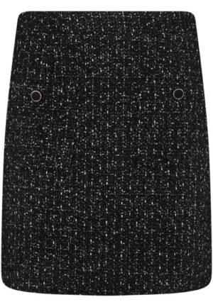 Nukus - Zwart | Dames | Rok | Zwart | 4XL | regular | Kamst mode