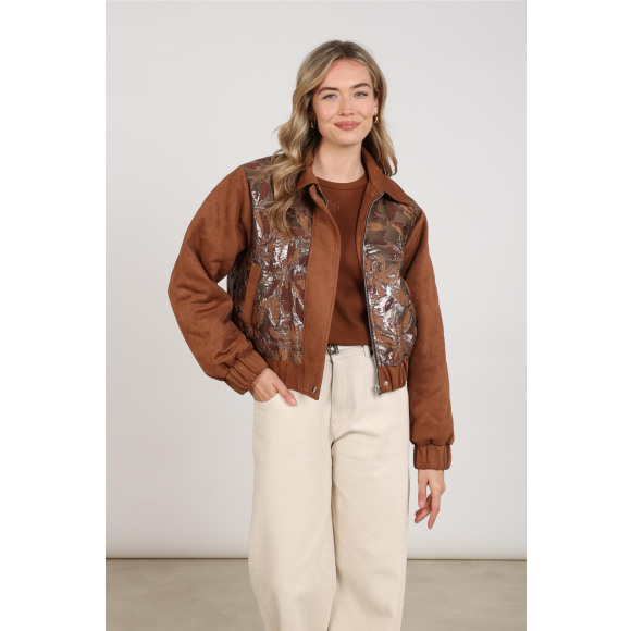 Nukus - Bruin | Dames | Jas | Bruin | L | regular | Kamst mode