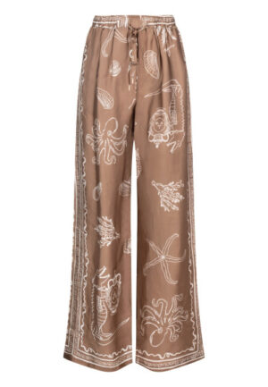Nukus - Bruin | Dames | Broek | Bruin | 3XL | regular | Kamst mode