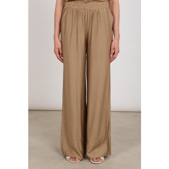 Nukus - Bruin | Dames | Broek | Bruin | M | regular | Kamst mode