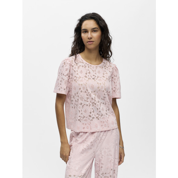 Object - Roze | Dames | Top | Roze | L | regular | Kamst mode