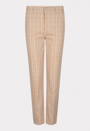 Esqualo - Beige | Dames | Broek | Beige | 36 | regular | Kamst mode