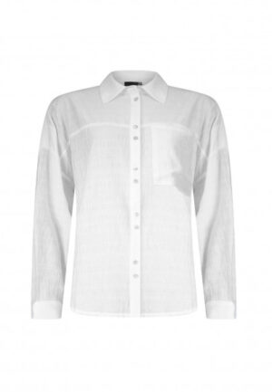 Poools - Wit | Dames | Blouse | Wit | 40 | regular | Kamst mode