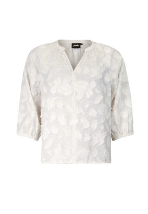 Poools - Wit | Dames | Blouse | Wit | 42 | regular | Kamst mode