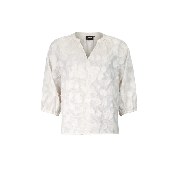 Poools - Wit | Dames | Blouse | Wit | 46 | regular | Kamst mode