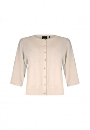 Poools - Wit | Dames | Vest | Wit | 44 | regular | Kamst mode