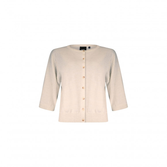 Poools - Wit | Dames | Vest | Wit | 44 | regular | Kamst mode