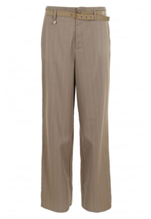 Zizo - Beige | Dames | Broek | Beige | 44 | regular | Kamst mode