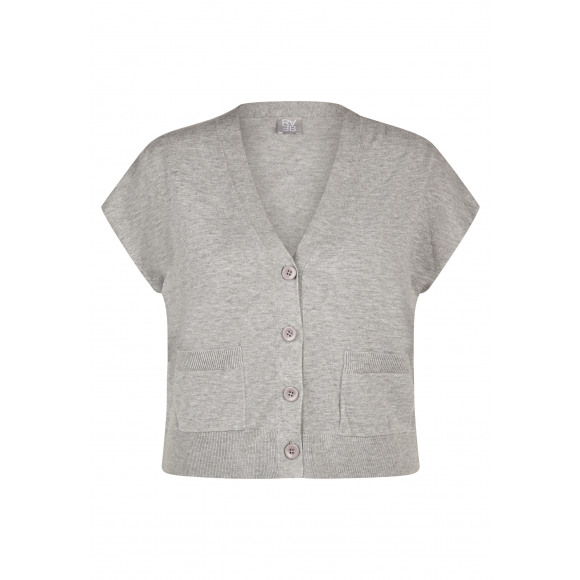 Rabe - Grijs | Dames | Vest | Grijs | 50 | regular | Kamst mode