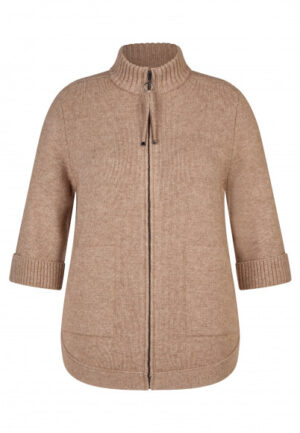 Rabe - Beige | Dames | Vest | Beige | 46 | regular | Kamst mode