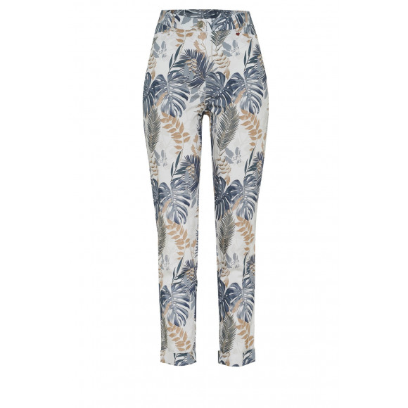 Toni | Relaxed - Blauw | Dames | Broek | Blauw | 48 | regular | Kamst mode