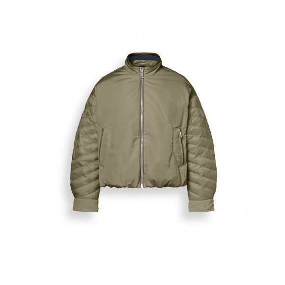 Reset - Groen | Dames | Jas | Groen | XXL | regular | Kamst mode