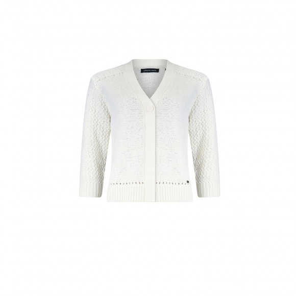 Roberto Sarto - Wit | Dames | Vest | Wit | 46 | regular | Kamst mode