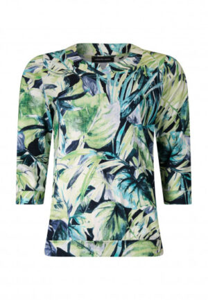 Roberto Sarto - Groen | Dames | Top | Groen | 44 | regular | Kamst mode
