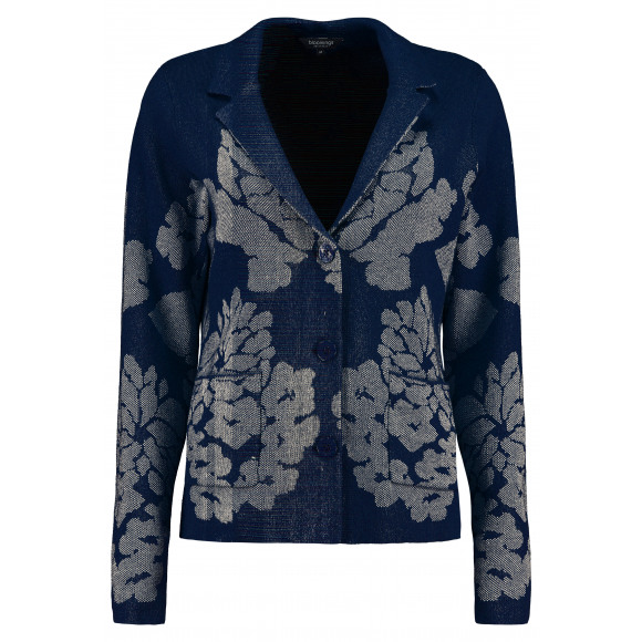 Bloomings - Blauw | Dames | Blazer | Blauw | XXL | regular | Kamst mode