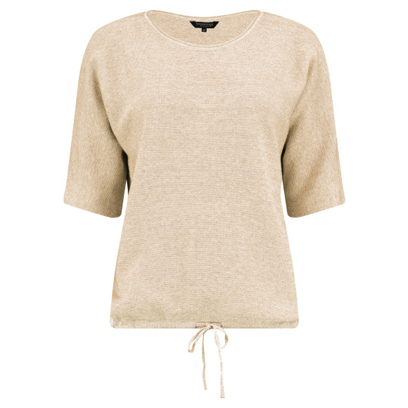 Bloomings - Beige | Dames | Trui | Beige | XXL | regular | Kamst mode