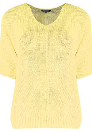 Bloomings - Geel | Dames | Trui | Geel | L | regular | Kamst mode
